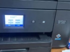 爱普生WF-2860打印机固件更新后不识别墨盒,一开机提示墨盒未正确安装维修案例