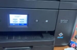 爱普生WF-2860打印机固件更新后不识别墨盒，一开机提示墨盒未正确安装维修案例